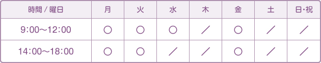 診療時間